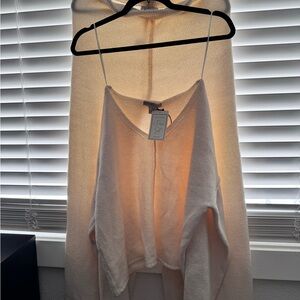 Cozy Cream Knit Top and Pants - 2 Piece Set - SZ Large